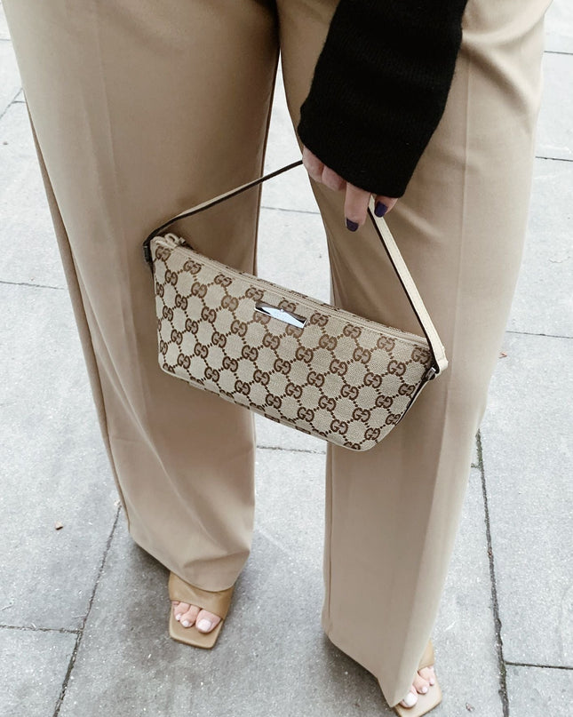 Gucci GG Canvas Boat Bag