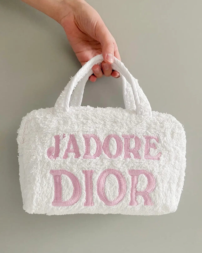 J'ADORE Dior Terry Towel Bag