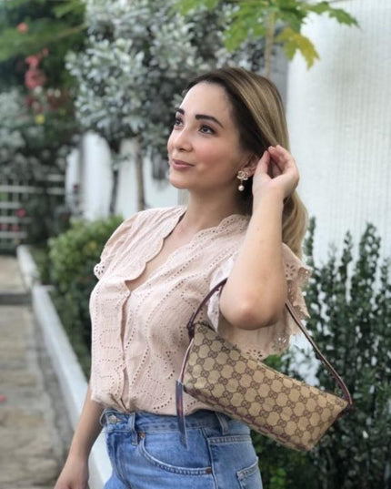 Gucci GG Canvas Boat Bag