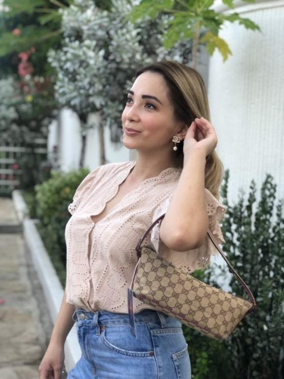 Gucci GG Canvas Boat Bag